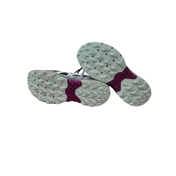 ASICS Women's Gel-Venture 9 Cushioned Trail Running Shoes Black Berry Size Youth - Picture 5 of 6